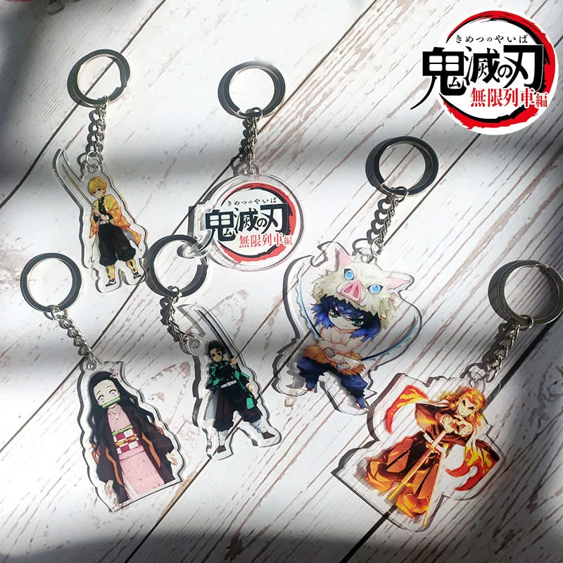 Anime Demon Slayer Infinity Train Acrylic Transparent Double Sided Keychain Tanjirou Nezuko Zenitsu Inosuke Kyoujurou
Anime Demon Slayer Infinity Train Acrylic Transparent Double Sided Keychain Tanjirou Nezuko Zenitsu Inosuke Kyoujurou