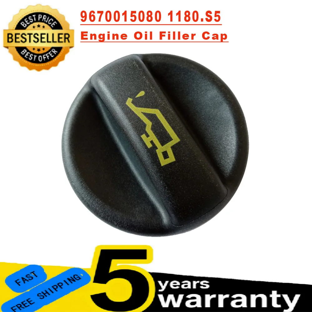 Engine Oil Filler Cap 9670015080 1180.S5 For Citroen Ford Mazda Fiat Volvo Peugeot 1007 206 207 208 407 307 Expert Partner 5008
Engine Oil Filler Cap 9670015080 1180.S5 For Citroen Ford Mazda Fiat Volvo Peugeot 1007 206 207 208 407 307 Expert Partner 5008