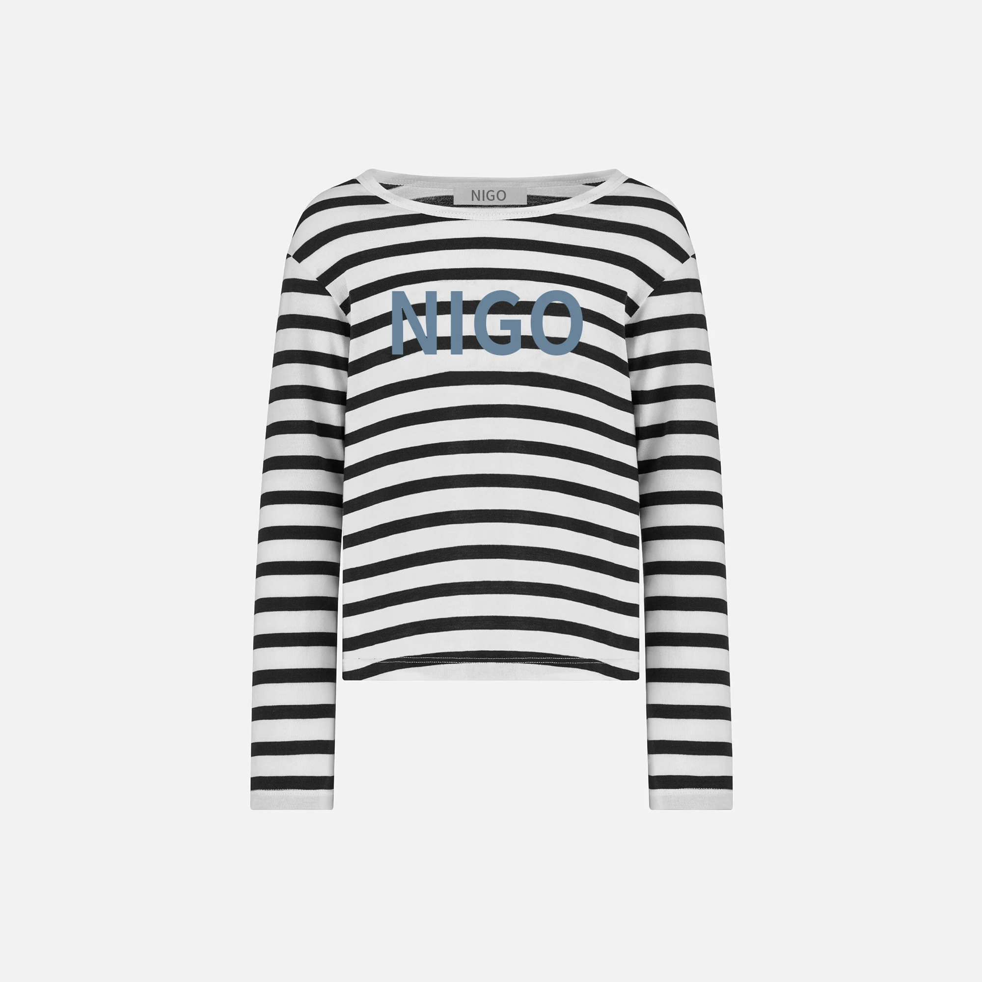 Детская Повседневная футболка с длинным рукавом и вышивкой надписью NIGO # nigo33482
Детская Повседневная футболка с длинным рукавом и вышивкой надписью NIGO # nigo33482