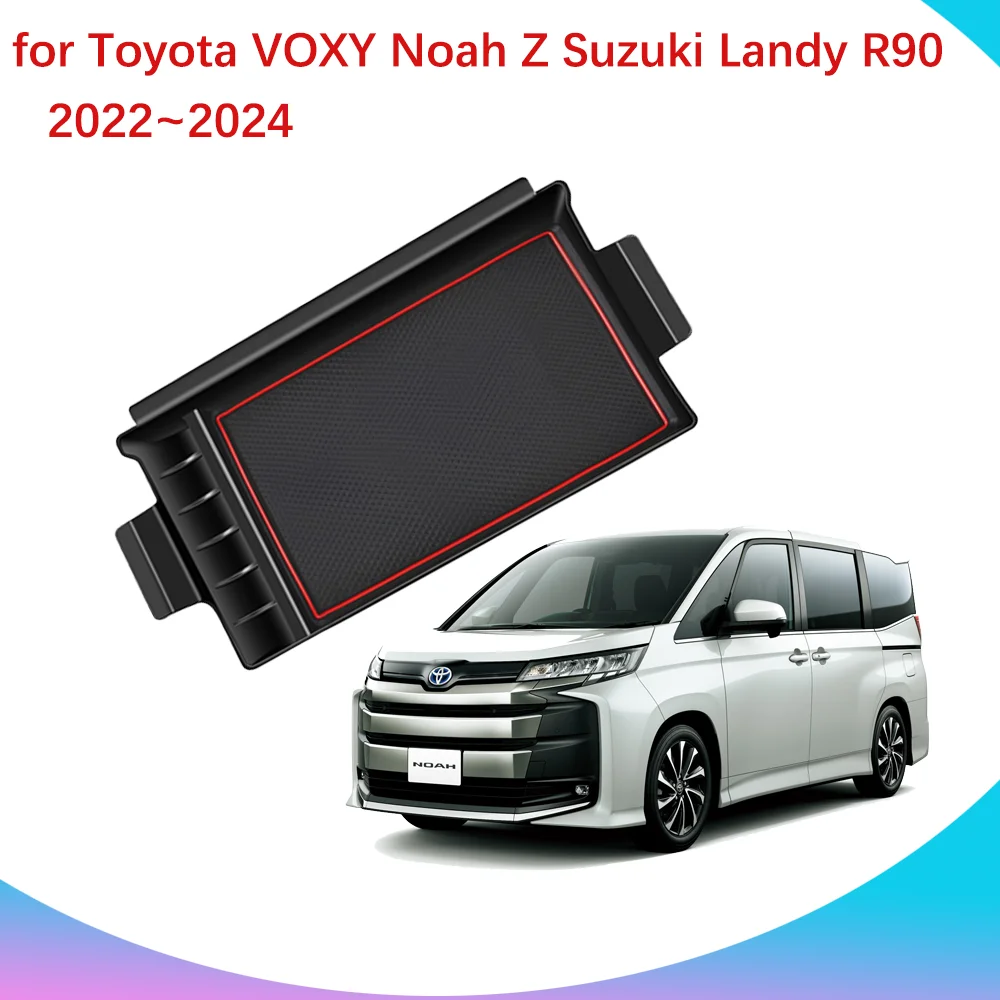 

Armrest Storage Box for Toyota VOXY Noah Z Suzuki Landy R90 90 2022~2024 Center Console Sundries Packing Organizer Accessories