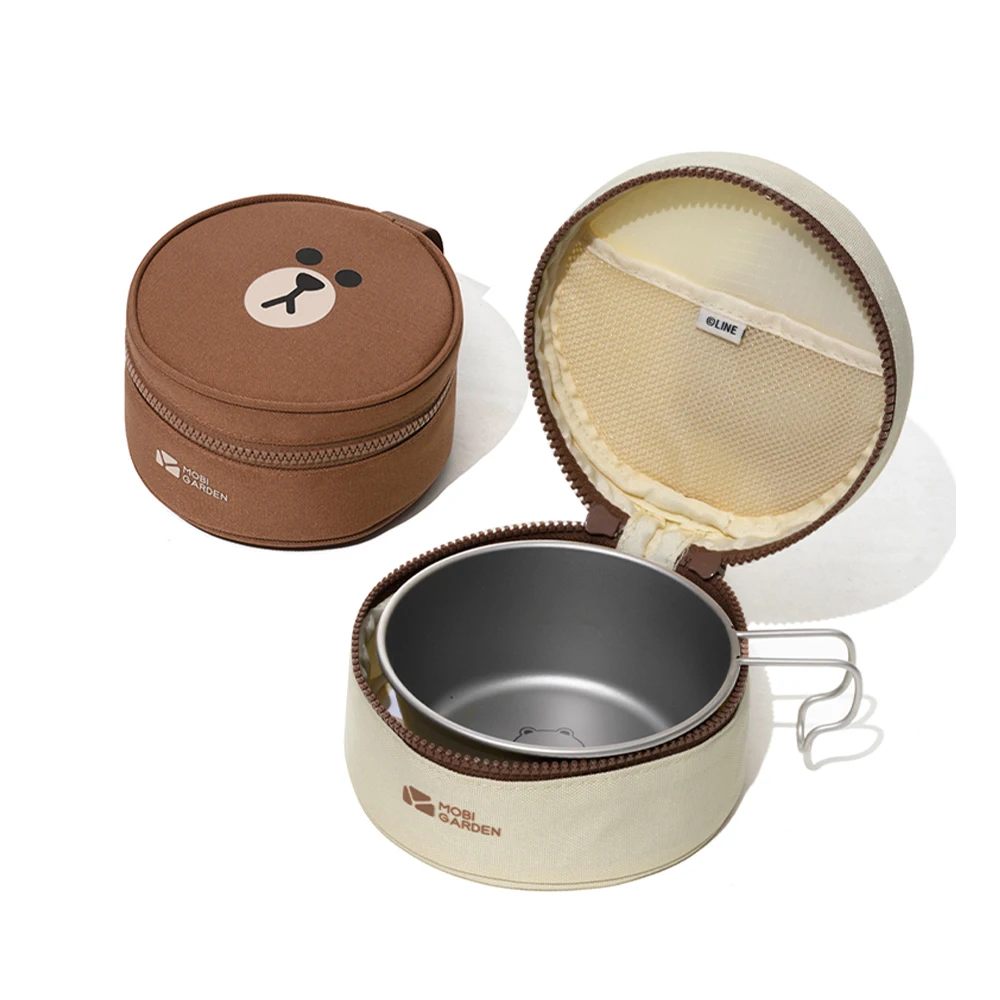 Mobi Garden LINE FRIENDS camping tableware Bowl storage pouch storage bag portable
Mobi Garden LINE FRIENDS camping tableware Bowl storage pouch storage bag portable