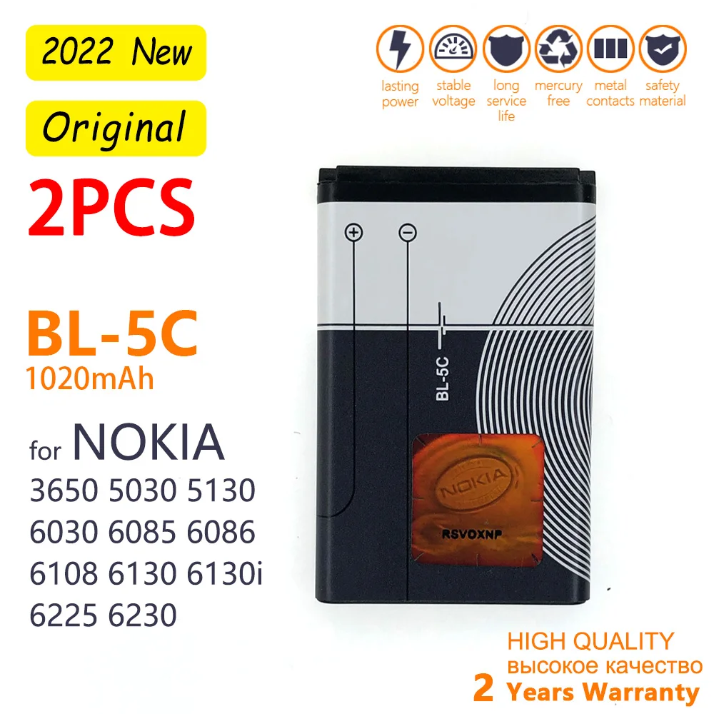 2PCS lot 1200mah BL-5C BL 5C phone battery For nokia 6600 N70 N71 N72 N91 E60 Smart Phone High Quality Battery+Tracking number
2PCS lot 1200mah BL-5C BL 5C phone battery For nokia 6600 N70 N71 N72 N91 E60 Smart Phone High Quality Battery+Tracking number