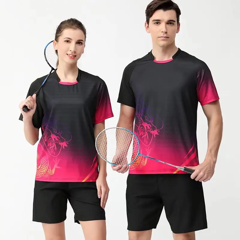2022 Badminton Shirts Men Volleyball Women Kids Sports Brand Quick Dry Breathable Short Sleeves 3D Print Team Training Tee
2022 Badminton Shirts Men Volleyball Women Kids Sports Brand Quick Dry Breathable Short Sleeves 3D Print Team Training Tee