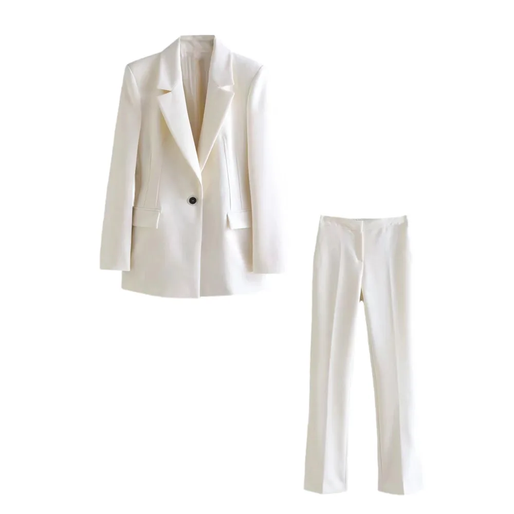 PB&ZA 2022 Autumn New Women's Clothing Button-embellished Slim-fit Casual Suit Jacket High-waisted Split Trousers Two-piece Set
PB&ZA 2022 Autumn New Women's Clothing Button-embellished Slim-fit Casual Suit Jacket High-waisted Split Trousers Two-piece Set