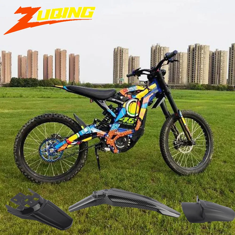 

About Sur Ron Light Bee X Ebike Dirt Bike Plastic Enduro Tuning Front Rear Wheel Mudguards Fender Surron Motorcycle Accessories