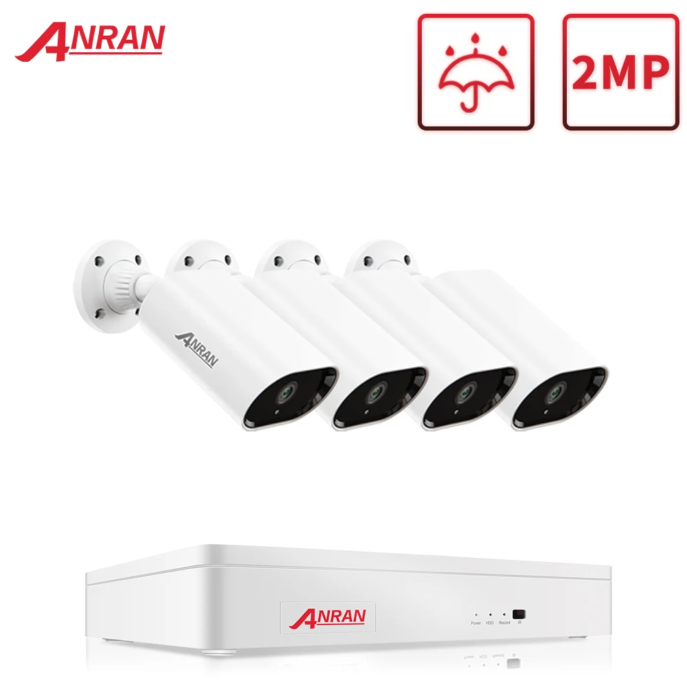 ANRAN AHD Camera 1080P Kit Analog HD 4/8CH DVR Set CCTV Security Outdoor Waterproof Audio Video Surveillance Protection System
ANRAN AHD Camera 1080P Kit Analog HD 4/8CH DVR Set CCTV Security Outdoor Waterproof Audio Video Surveillance Protection System