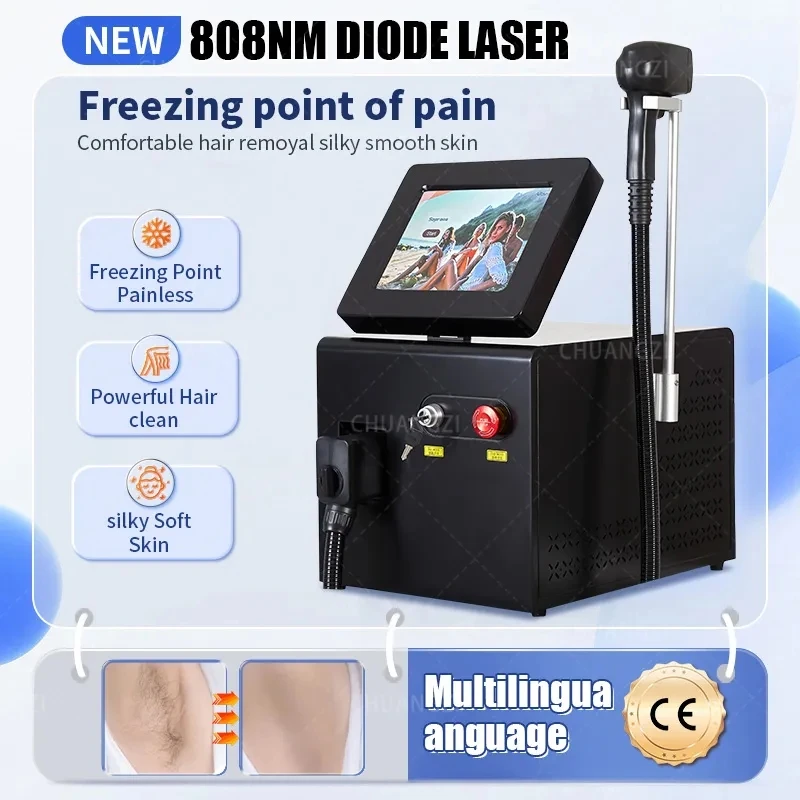 2000w Hair Removal Beauty Instrument Ice Titanium Device 808 755 1064 nanometer diode laser hair removal machine
2000w Hair Removal Beauty Instrument Ice Titanium Device 808 755 1064 nanometer diode laser hair removal machine