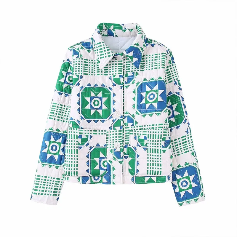 2022 Fashion Winter Jacket Women Print Cotton Coat Vintage Long Sleeves Button Up Female Outerwear Chic Overshirt
2022 Fashion Winter Jacket Women Print Cotton Coat Vintage Long Sleeves Button Up Female Outerwear Chic Overshirt