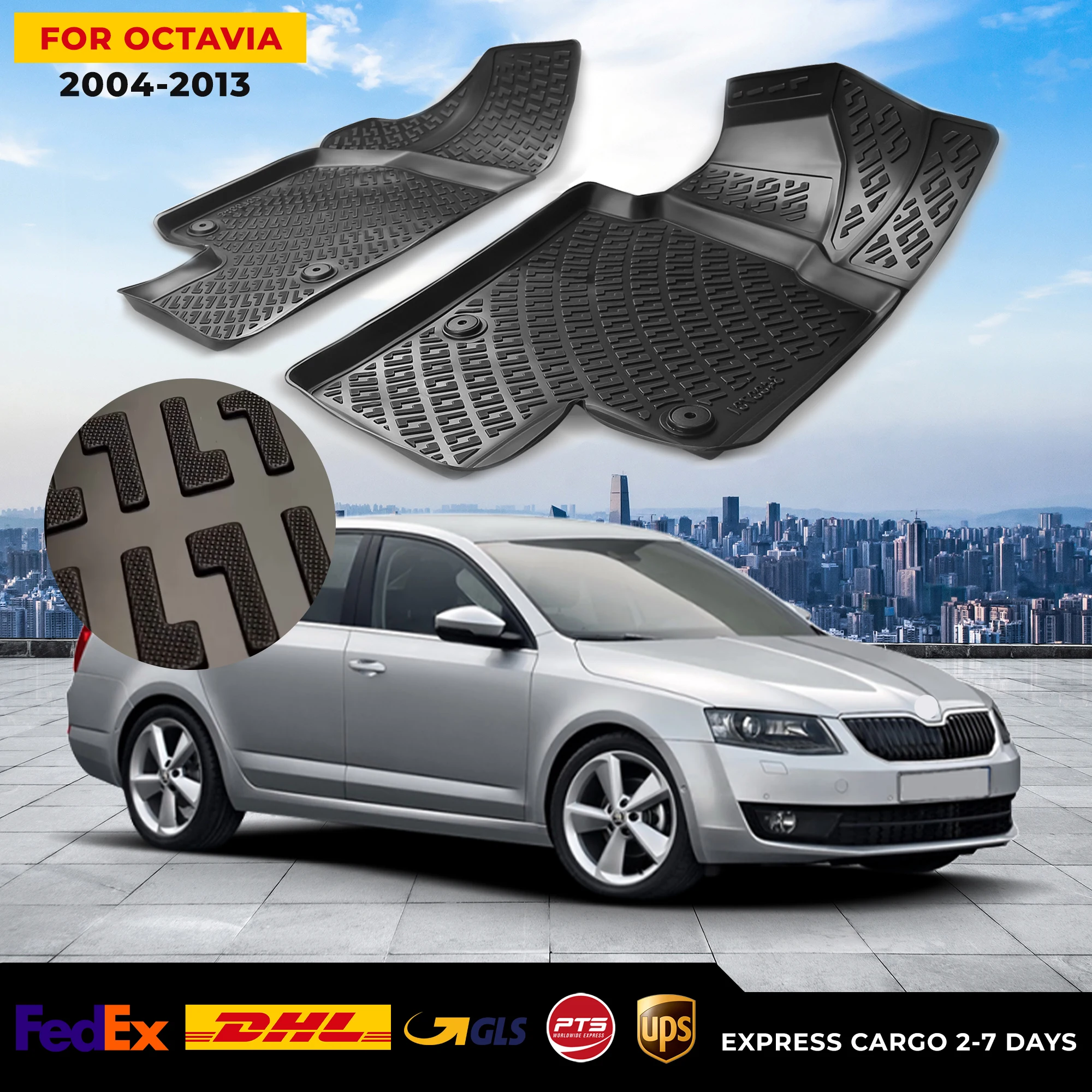 Автомобильный 3D напольный коврик для Skoda Octavia 2004-2013, водонепроницаемый специальный коврик для ног, аксессуары, пользовательские коврики, Нескользящие
Автомобильный 3D напольный коврик для Skoda Octavia 2004-2013, водонепроницаемый специальный коврик для ног, аксессуары, пользовательские коврики, Нескользящие
