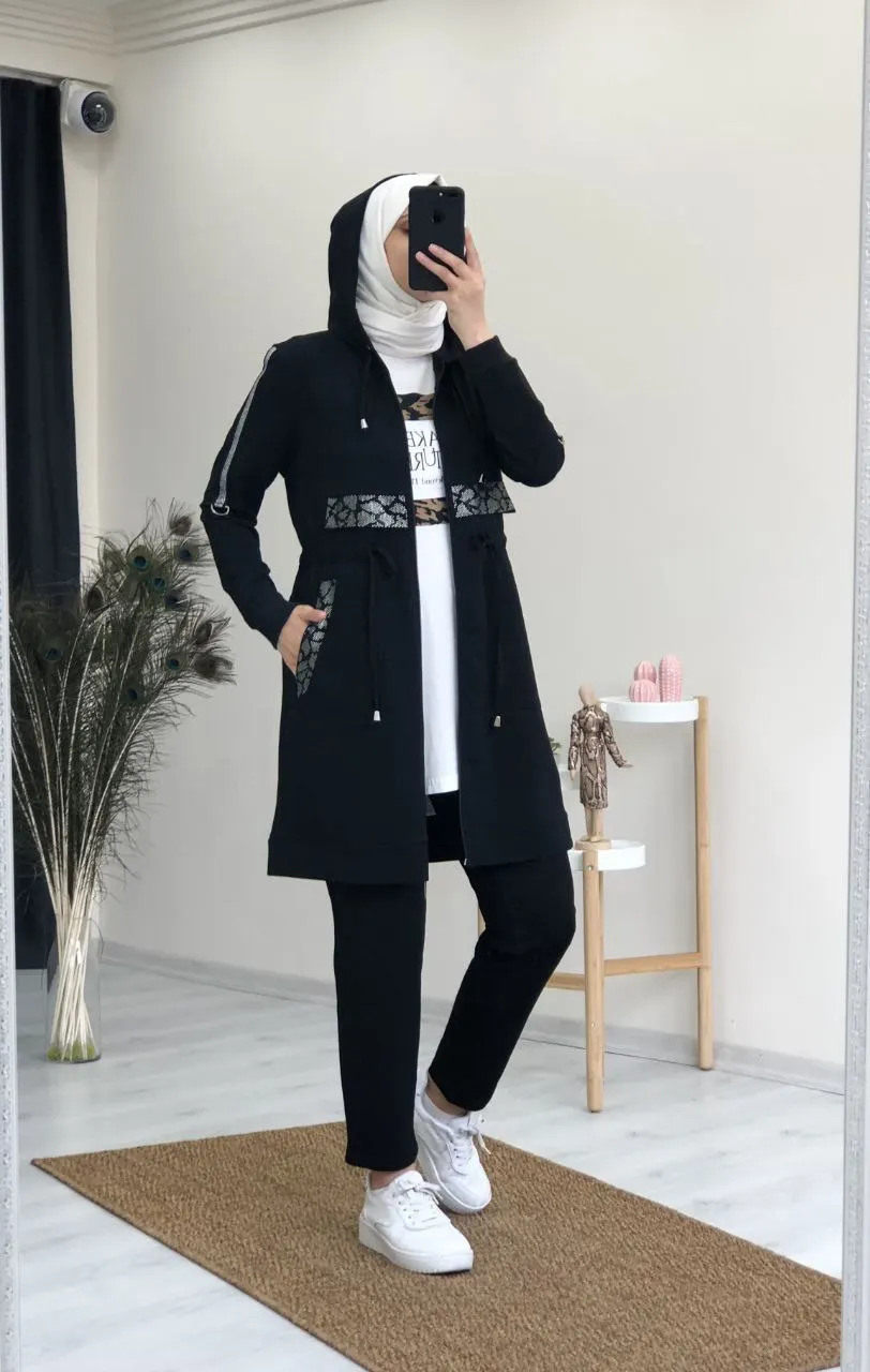New Season Islamic Women Sportswear 3 Piece Set Islamic Clothing Abaya Kaftan Dubai Arab Muslim Turkish Product Modest Fashion
New Season Islamic Women Sportswear 3 Piece Set Islamic Clothing Abaya Kaftan Dubai Arab Muslim Turkish Product Modest Fashion