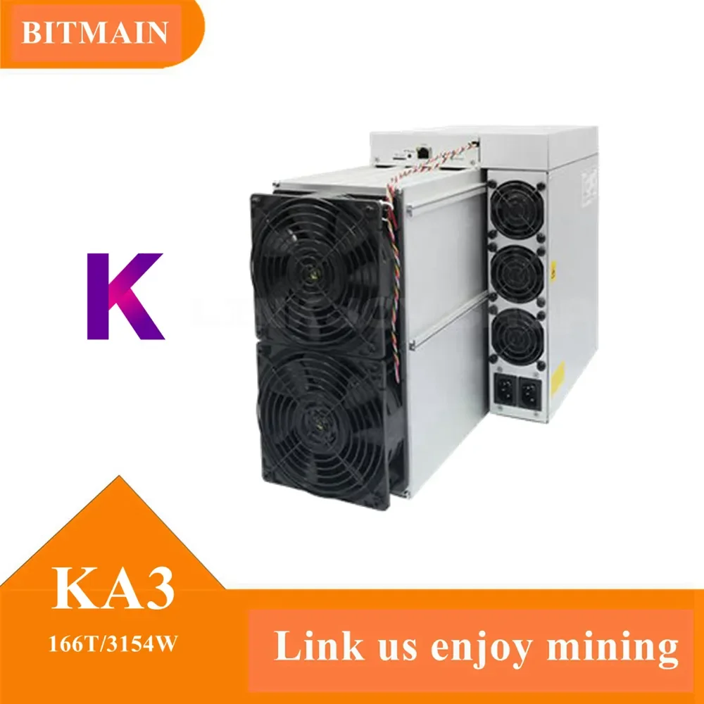 Купите 2 и получите 1, бесплатная доставка, Майнер Bitmain Antminer KA3 166Th 3154 Вт
Купите 2 и получите 1, бесплатная доставка, Майнер Bitmain Antminer KA3 166Th 3154 Вт