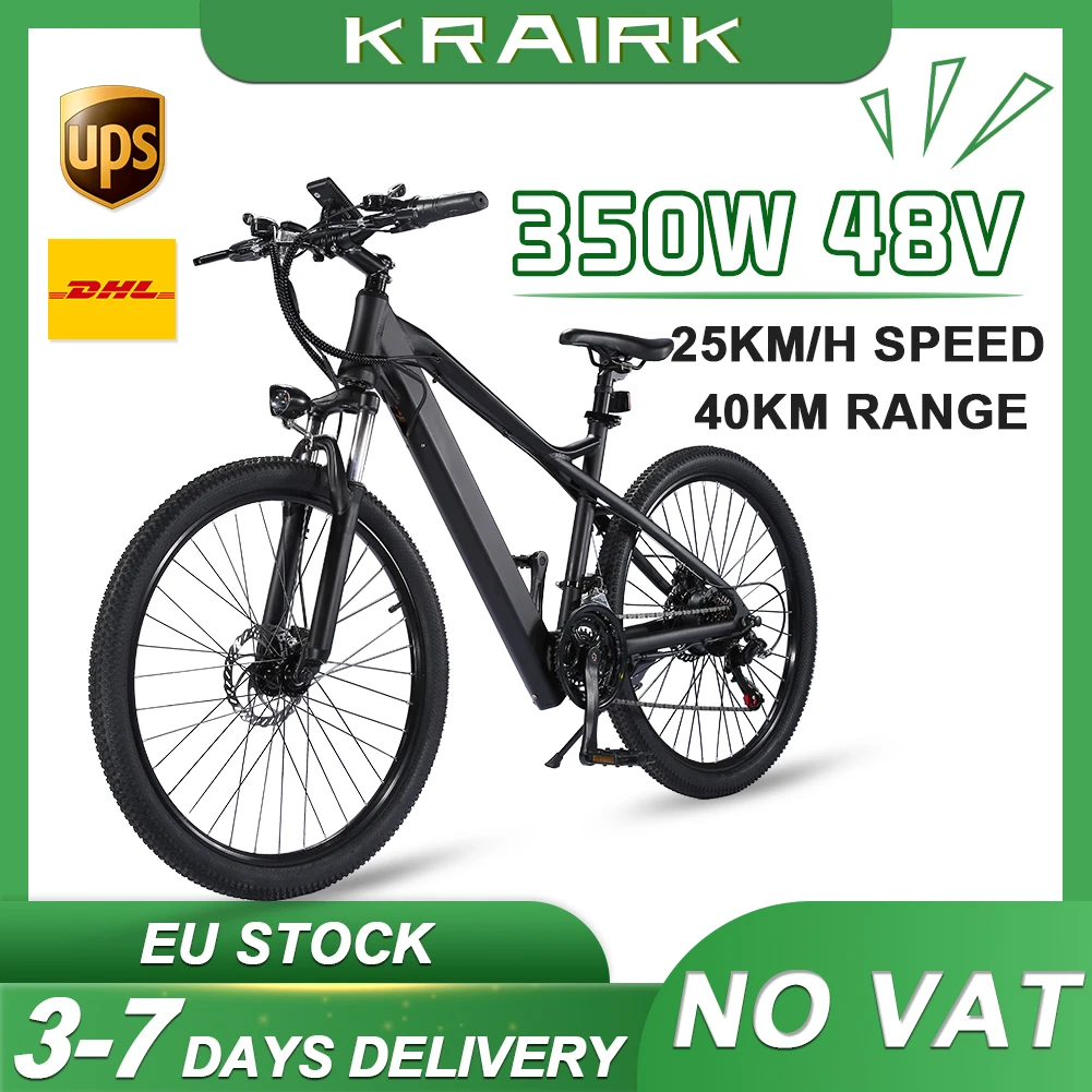 PL Stock Adult 350W 48V Electric Bicycle Lithium Battery Ebike 21 Speed Up to 25KM/H Mens Mountain Electric Bike
PL Stock Adult 350W 48V Electric Bicycle Lithium Battery Ebike 21 Speed Up to 25KM/H Mens Mountain Electric Bike
