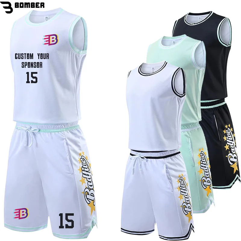 Индивидуальные мужские объемные баскетбольные комплекты униформы, быстросохнущие, размер раннего размера, молодежная команда колледжа, тренировочная баскетбольная майка, наряд
Индивидуальные мужские объемные баскетбольные комплекты униформы, быстросохнущие, размер раннего размера, молодежная команда колледжа, тренировочная баскетбольная майка, наряд