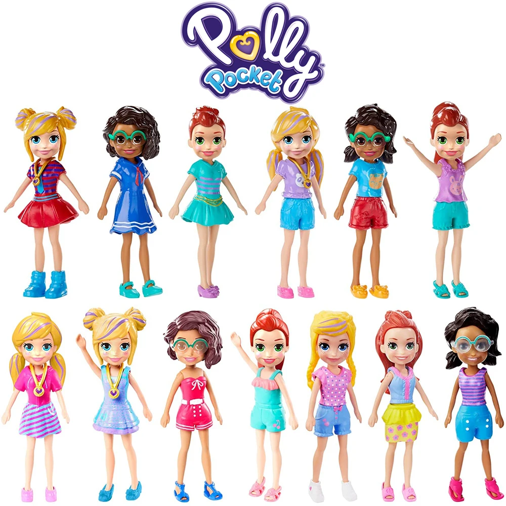 Polly Pocket Original Mini Doll Joint Movement Doll Princess Girl Birthday Gift Toy For Girls Includes Pet Christmas Gifts
Polly Pocket Original Mini Doll Joint Movement Doll Princess Girl Birthday Gift Toy For Girls Includes Pet Christmas Gifts