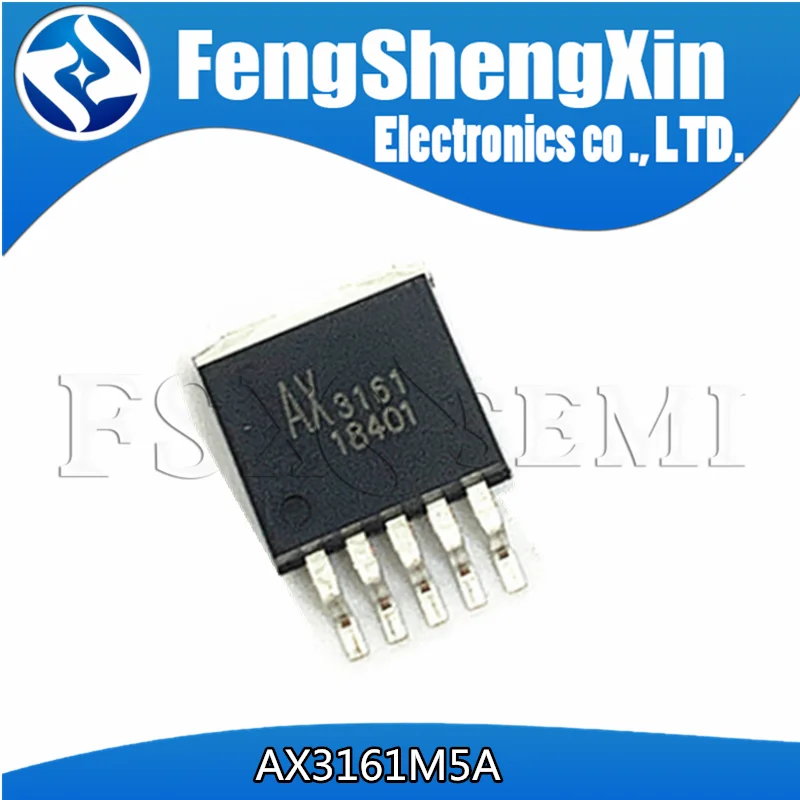 

10pcs/lot New AX3161 AX3161M5A TO-263 PWM step-down chips