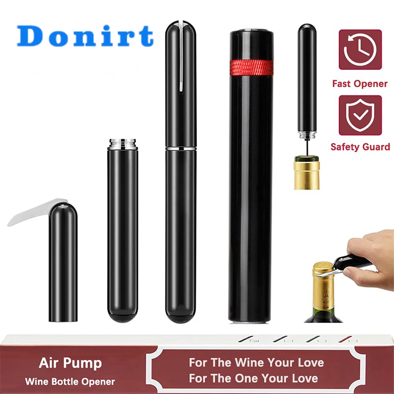 Air Pump Wine Bottle Opener Safety Portable Wine Corkscrew Stainless Steel Pin Wine Air Pressure Corkscrew Cork Remover
Air Pump Wine Bottle Opener Safety Portable Wine Corkscrew Stainless Steel Pin Wine Air Pressure Corkscrew Cork Remover