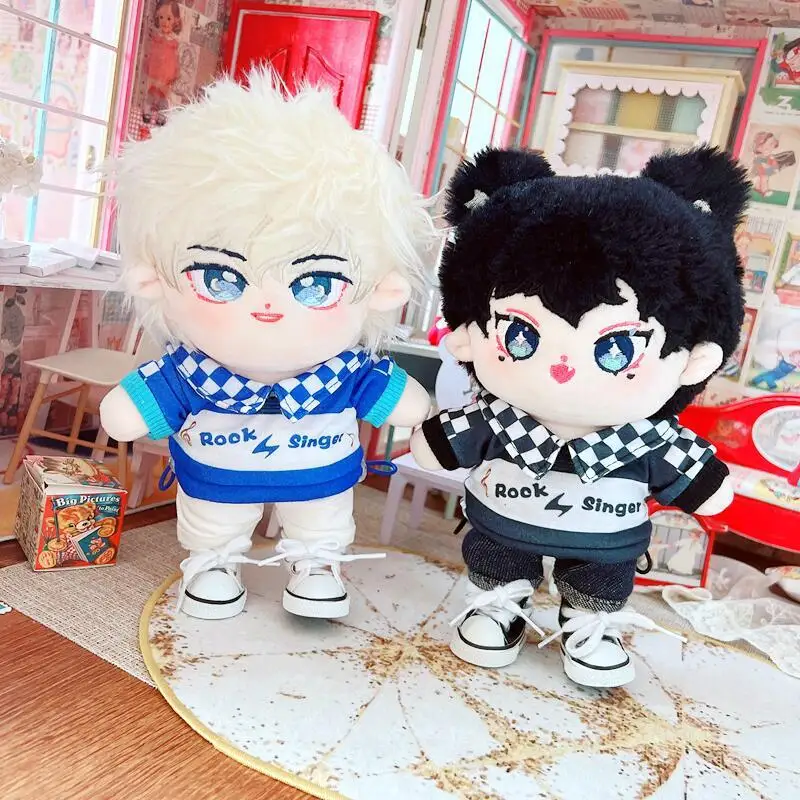 20cm Doll Mini Clothes Kpop Sports Outfit for Cotton Stuffed Doll Kids Toys Accessories Kawaii Skz Kpop Free Shipping Items
20cm Doll Mini Clothes Kpop Sports Outfit for Cotton Stuffed Doll Kids Toys Accessories Kawaii Skz Kpop Free Shipping Items
