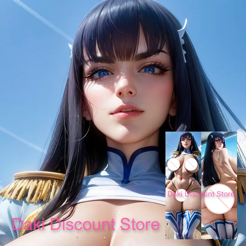 Двусторонняя наволочка для подушки Dakimakura Kiryuin Satsuki с принтом из аниме