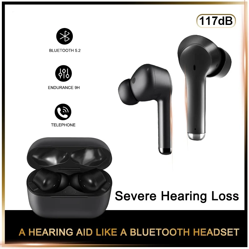 Rechargeable Hearing Aids Digital Hearing Aid Bluetooth Sound Amplifier For Deafness Adults High Power Earphones Device
Rechargeable Hearing Aids Digital Hearing Aid Bluetooth Sound Amplifier For Deafness Adults High Power Earphones Device