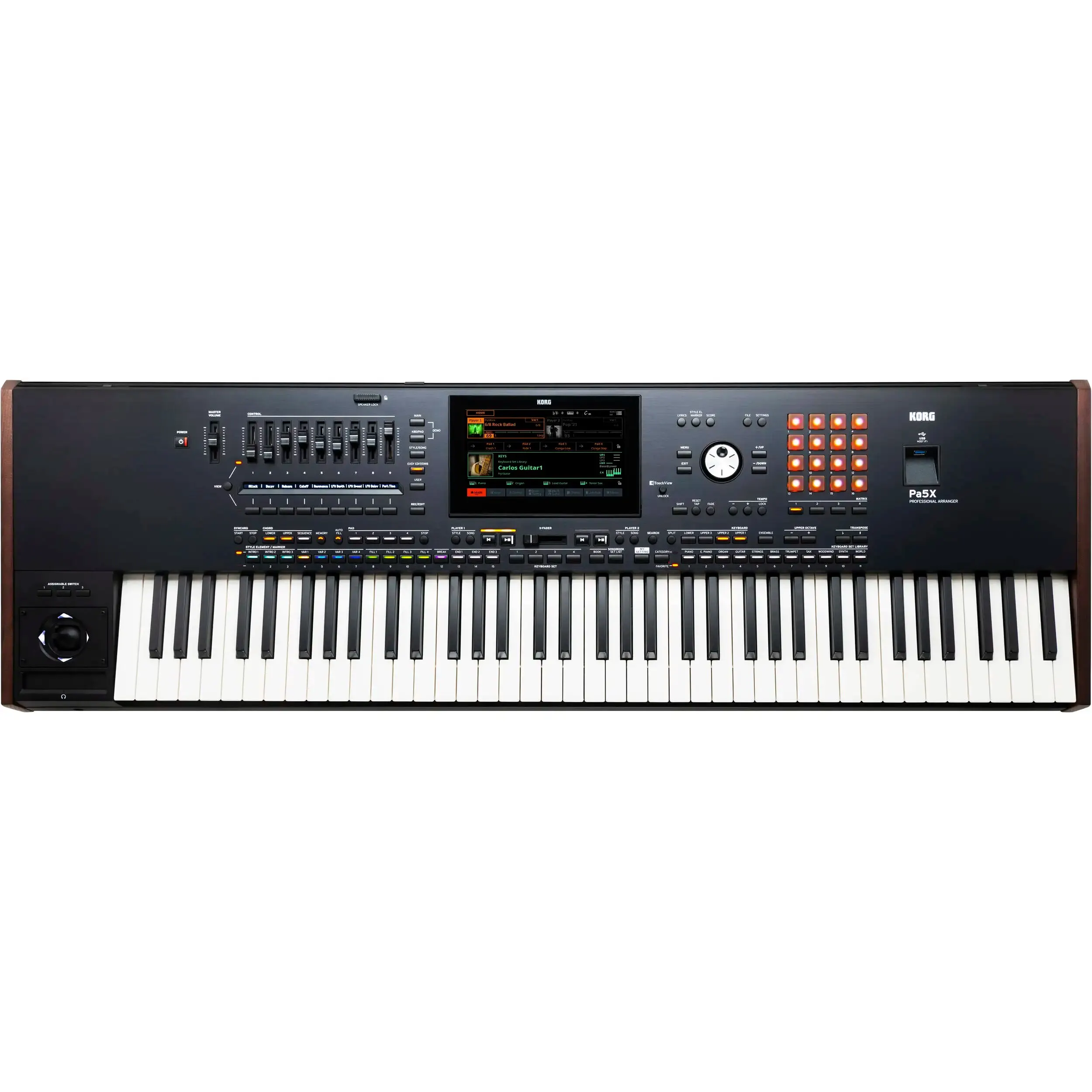 Лучшее предложение, распродажа, профессиональная клавиатура Korg Pa-5X-76 76-Key
Лучшее предложение, распродажа, профессиональная клавиатура Korg Pa-5X-76 76-Key