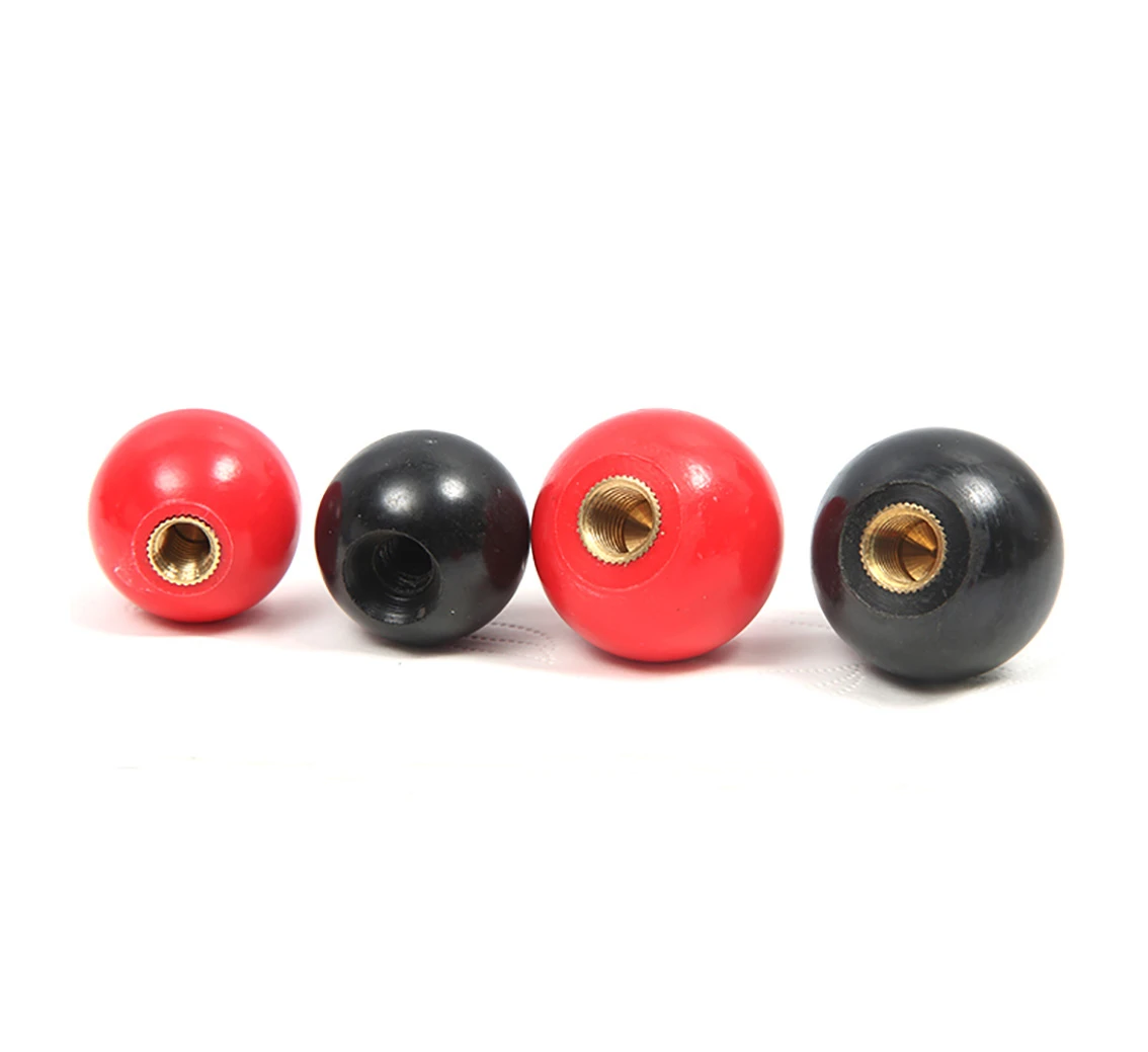 M4 M5 M6 M8 M10 M12 Red Black Copper Core/Bakelite Core/Iron Core Ball Lever Knob Machine Tool Replacement Round Handle
M4 M5 M6 M8 M10 M12 Red Black Copper Core/Bakelite Core/Iron Core Ball Lever Knob Machine Tool Replacement Round Handle