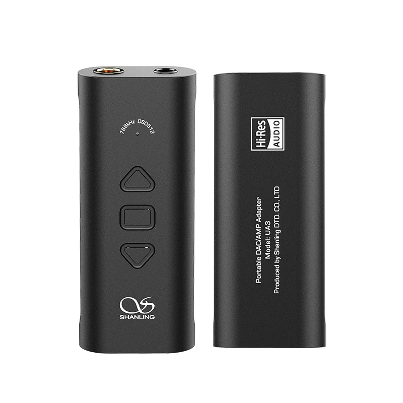 SHANLING UA3 AK4493SEQ chip DAC Headphone Amplifier Type-C to 3.5/4.4mm Adapter PCM 32-Bit/768kHz Hi-Res DSD512 AMP ua3 up5 IEM
SHANLING UA3 AK4493SEQ chip DAC Headphone Amplifier Type-C to 3.5/4.4mm Adapter PCM 32-Bit/768kHz Hi-Res DSD512 AMP ua3 up5 IEM