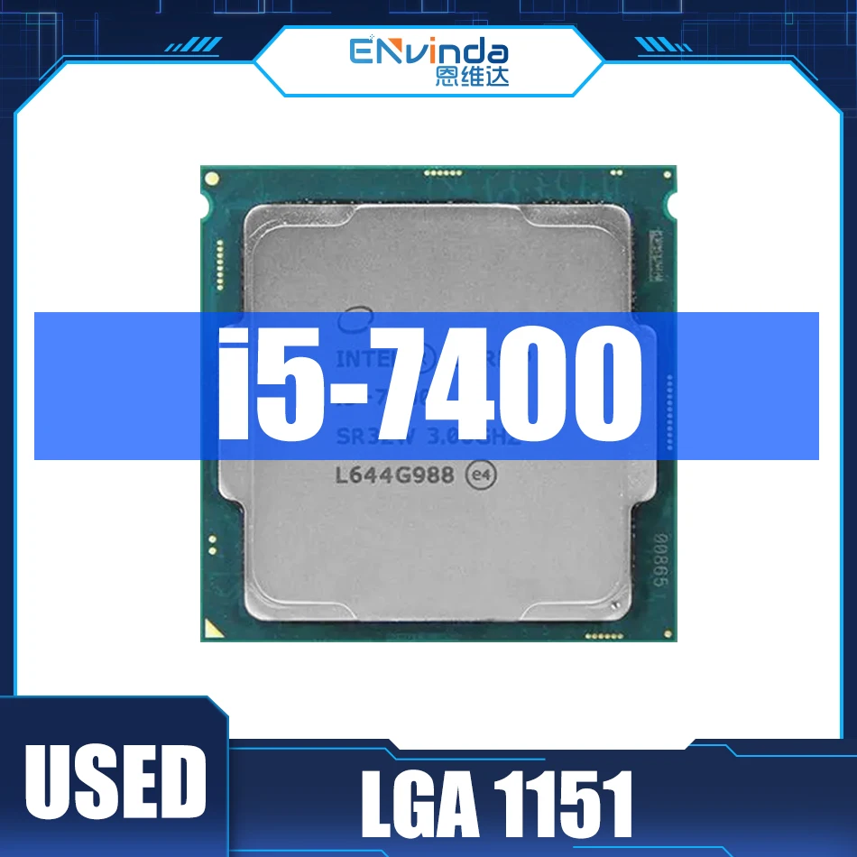 Используйте оригинальный процессор Intel Core i5 7400, 10000 ГГц, четырехъядерный, 4 потока, 6 Мб, 65 Вт, LGA 2,7, поддержка материнской платы H81
Используйте оригинальный процессор Intel Core i5 7400, 10000 ГГц, четырехъядерный, 4 потока, 6 Мб, 65 Вт, LGA 2,7, поддержка материнской платы H81