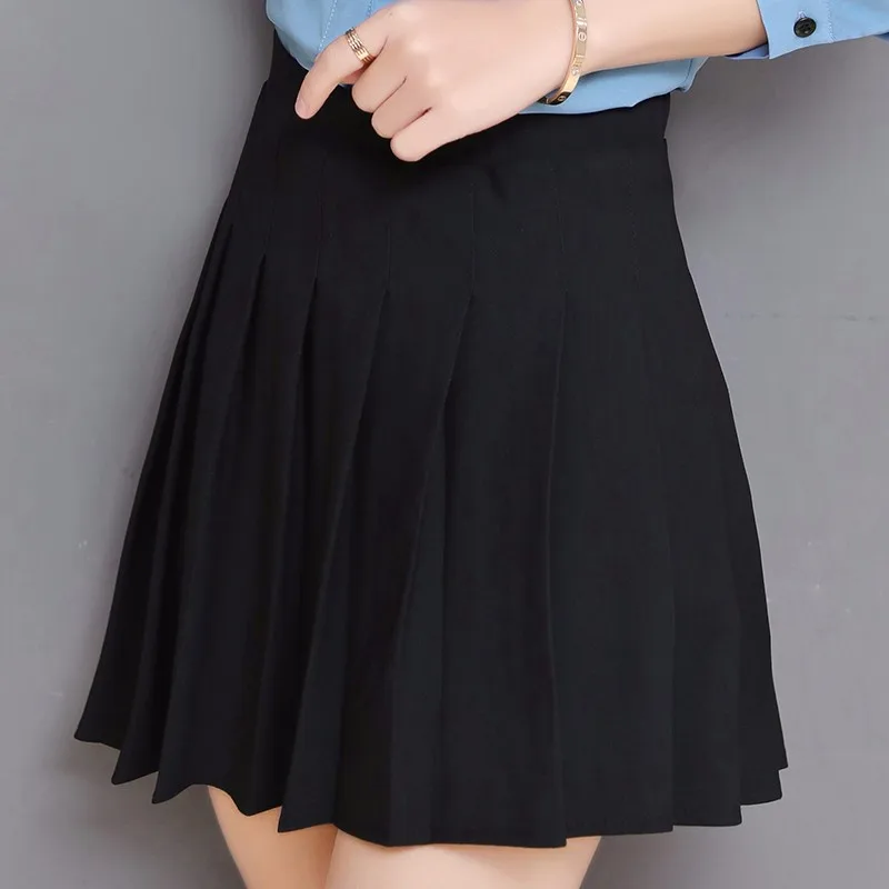 Vintage black Pleated Skirt Women Kawaii High Waist Mini Skirts Korean Fashion School Uniform Harajuku Streetwear summer Clothes
Vintage black Pleated Skirt Women Kawaii High Waist Mini Skirts Korean Fashion School Uniform Harajuku Streetwear summer Clothes