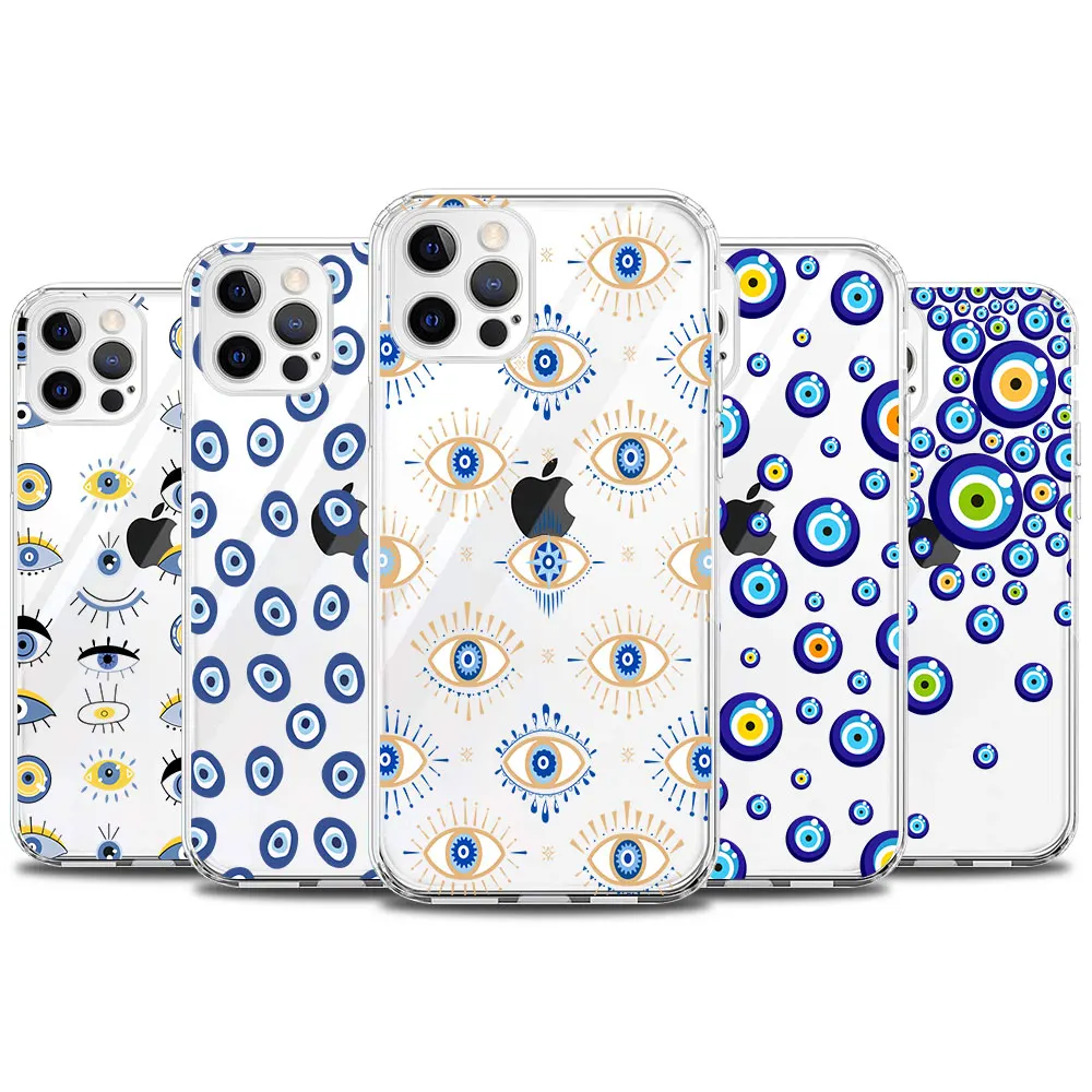 Evil Eye Blue Clear Phone Case For iPhone 12 13 Pro Max 11 8 Plus XR X 14 XS 7 6S SE SE2022 Mini 6 5S 5 Fundas Para
Evil Eye Blue Clear Phone Case For iPhone 12 13 Pro Max 11 8 Plus XR X 14 XS 7 6S SE SE2022 Mini 6 5S 5 Fundas Para