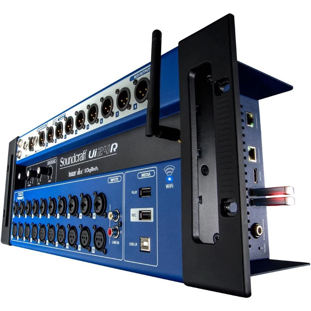 Летняя распродажа, скидка на Soundcraft Ui24R 24-канальный цифровой миксер, многоканальный USB-рекордер с беспроводным управлением
Летняя распродажа, скидка на Soundcraft Ui24R 24-канальный цифровой миксер, многоканальный USB-рекордер с беспроводным управлением