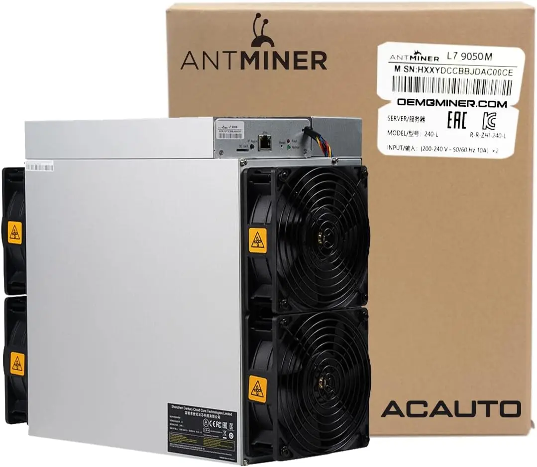 Big Discounts Selling New Antminer L7 9050Mh/s 3260W Mining Scrypt Algorithm Doge Coin & Litecoin LTC Coinr Bulit-in PSU
Big Discounts Selling New Antminer L7 9050Mh/s 3260W Mining Scrypt Algorithm Doge Coin & Litecoin LTC Coinr Bulit-in PSU