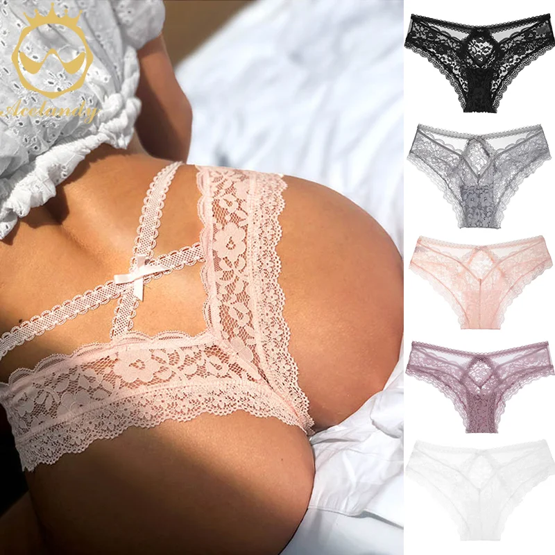 ACELANDY-Sexy Bow-Knot Panties Women Fashion Lingerie Tempting Briefs High Quality Lace Underpants Hollow Intimates Lingerie
ACELANDY-Sexy Bow-Knot Panties Women Fashion Lingerie Tempting Briefs High Quality Lace Underpants Hollow Intimates Lingerie