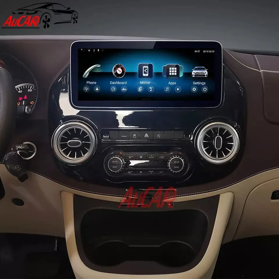 AuCar 12.3 Android 9 Car Auto Radio GPS Navigation DVD Player For Mercedes Benz V Class Vito Viano Valente Metris W447 2016-2020
AuCar 12.3 Android 9 Car Auto Radio GPS Navigation DVD Player For Mercedes Benz V Class Vito Viano Valente Metris W447 2016-2020