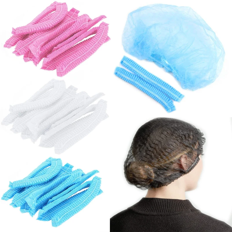 100 PCS Disposable Non Woven Fabric Makeup Hair Net Cap Sterile Hat Chef Catering Dust Strip Hat Bathroom Supplies
100 PCS Disposable Non Woven Fabric Makeup Hair Net Cap Sterile Hat Chef Catering Dust Strip Hat Bathroom Supplies