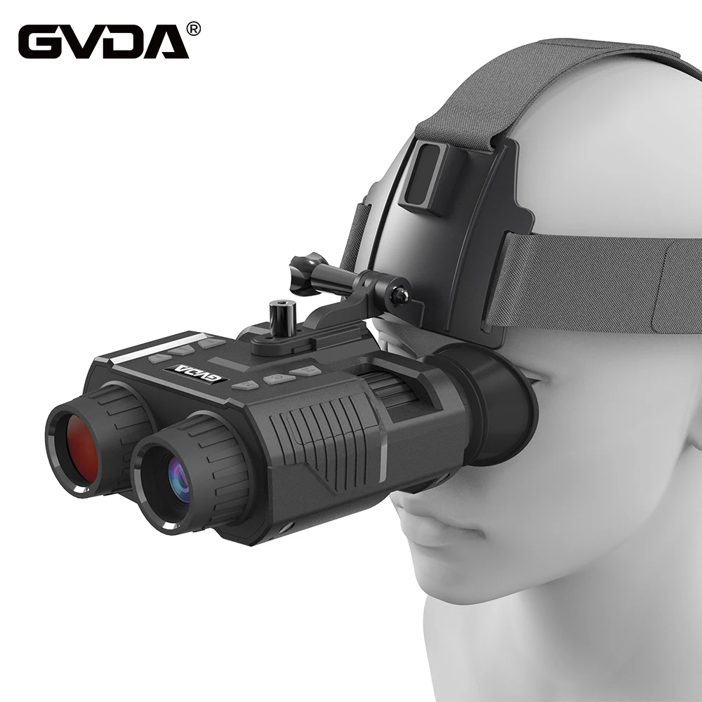 GVDA Infrared Night Vision Device Binoculars Head Mount Goggles Telescope for Hunting Camping Military Night Vision Sight Scope 
GVDA Infrared Night Vision Device Binoculars Head Mount Goggles Telescope for Hunting Camping Military Night Vision Sight Scope