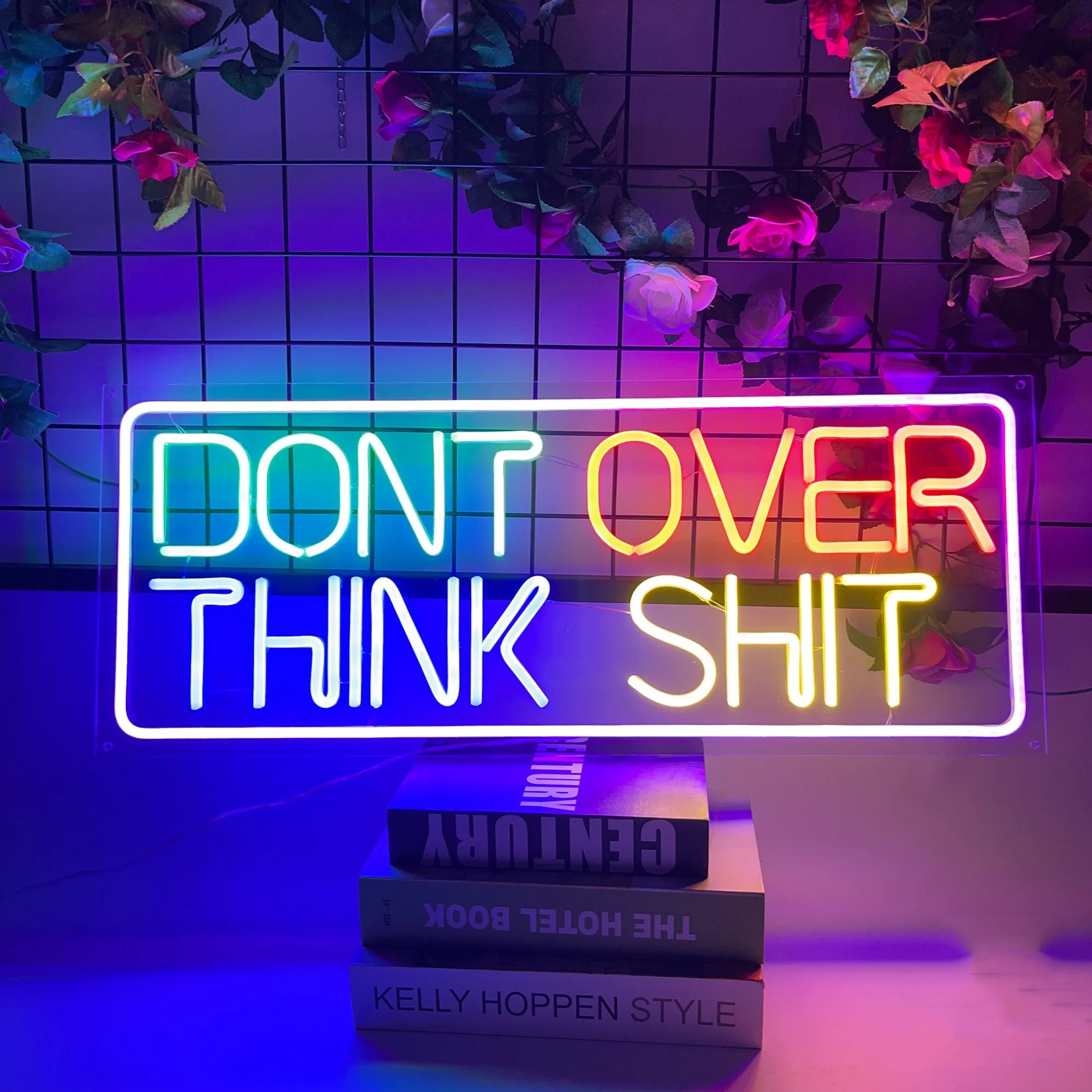 Dont Over Think Shit Personality Signs for Wall Decor Usb Bedroom Home Decorations Party Bar Christmas Neon Room Decor
Dont Over Think Shit Personality Signs for Wall Decor Usb Bedroom Home Decorations Party Bar Christmas Neon Room Decor