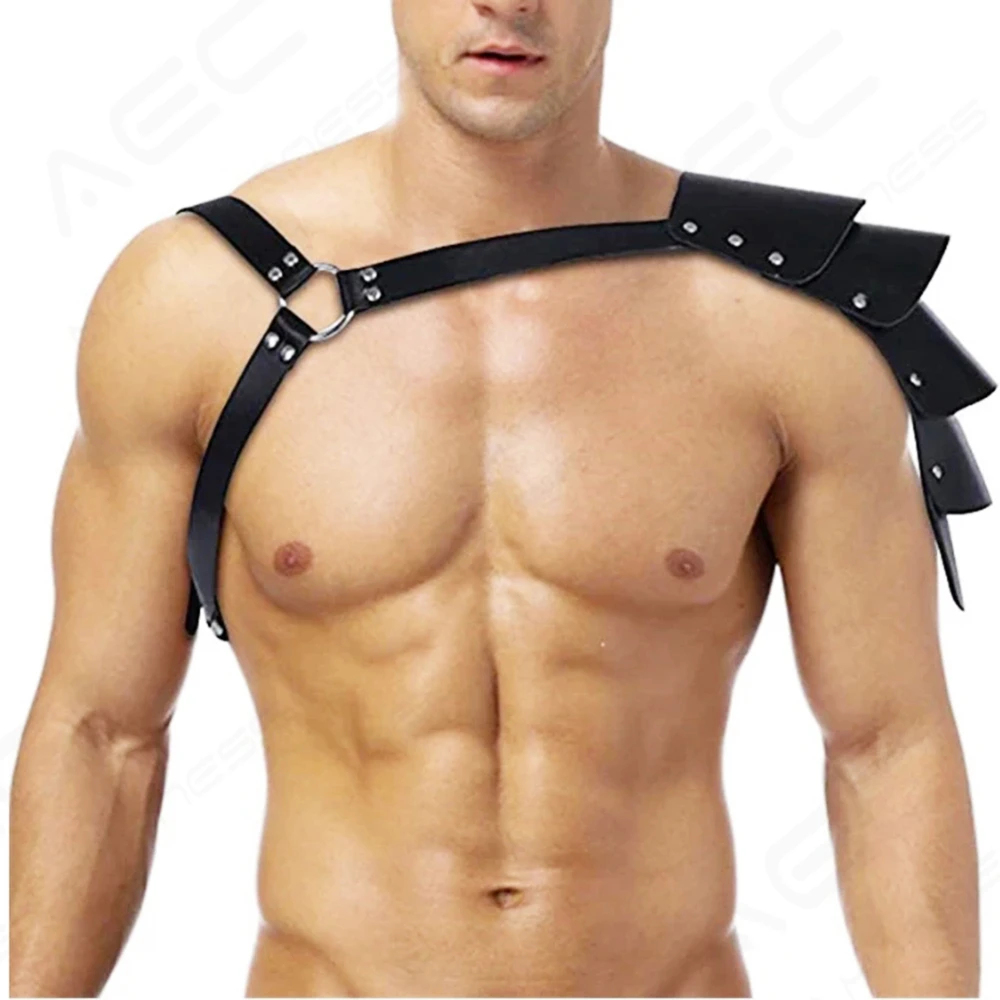 CEA Men Bondage Lingerie Gay Men Harness One Strap Leather Adjustable Body Chest Harness Bondage Arnes Erotic Gay Clothing
CEA Men Bondage Lingerie Gay Men Harness One Strap Leather Adjustable Body Chest Harness Bondage Arnes Erotic Gay Clothing