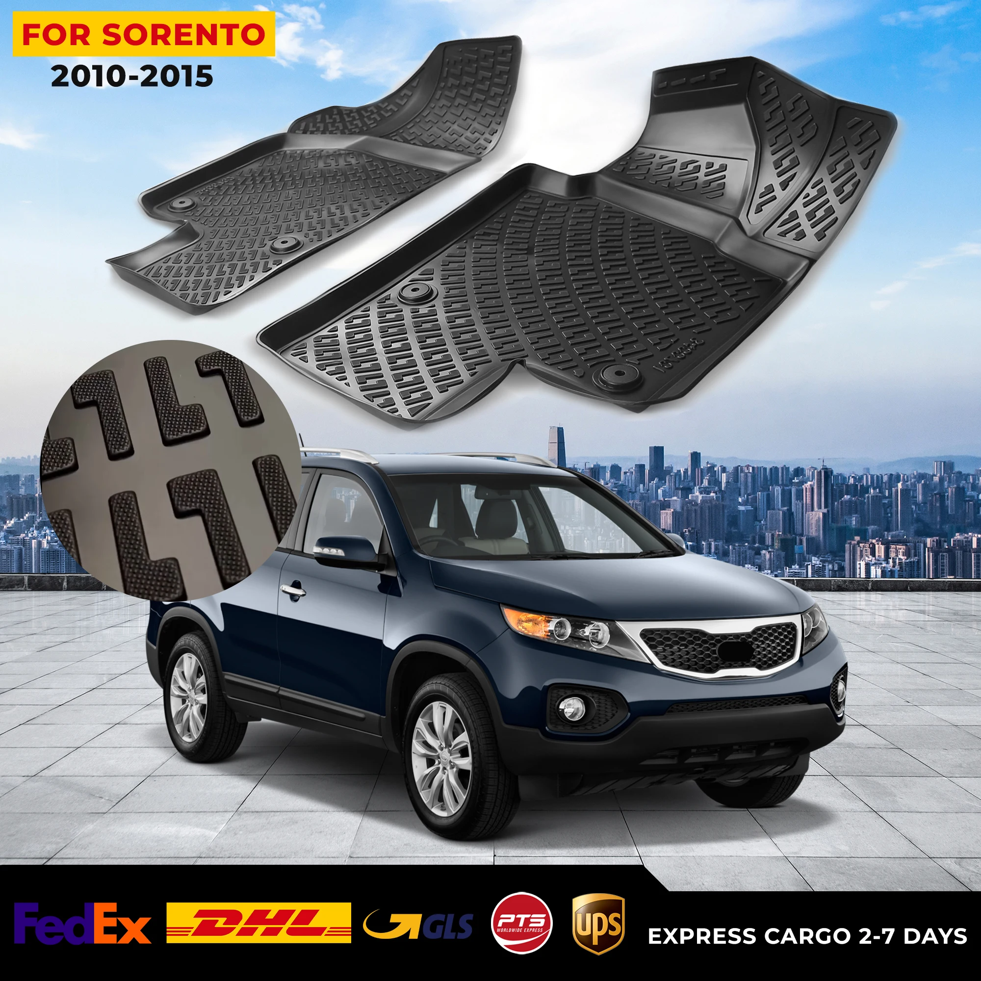 3D автомобильный напольный коврик для Kia Sorento 2010-2015, водонепроницаемый специальный коврик для ног, аксессуары, коврики, Нескользящие
3D автомобильный напольный коврик для Kia Sorento 2010-2015, водонепроницаемый специальный коврик для ног, аксессуары, коврики, Нескользящие