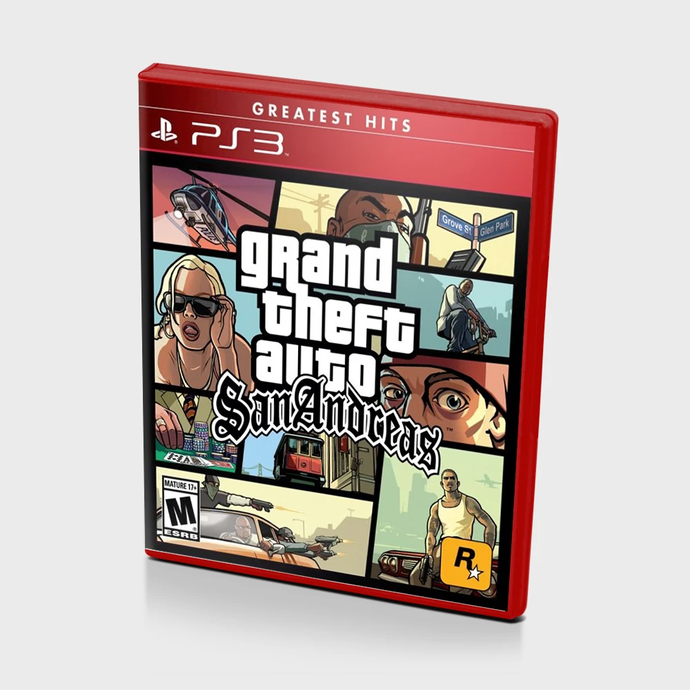 PS3 игра Grand Theft Auto San Andreas RUS sub GTA б\у - купить по выгодной цене |