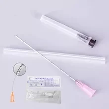 20 50 pcs/pack Free Shipping Disposable Blunt Tip Micro Cannula 18G 20G 21G 22G 23G 25G 27G 30G Micro Blunt Cannula For Hyaluron
20 50 pcs/pack Free Shipping Disposable Blunt Tip Micro Cannula 18G 20G 21G 22G 23G 25G 27G 30G Micro Blunt Cannula For Hyaluron