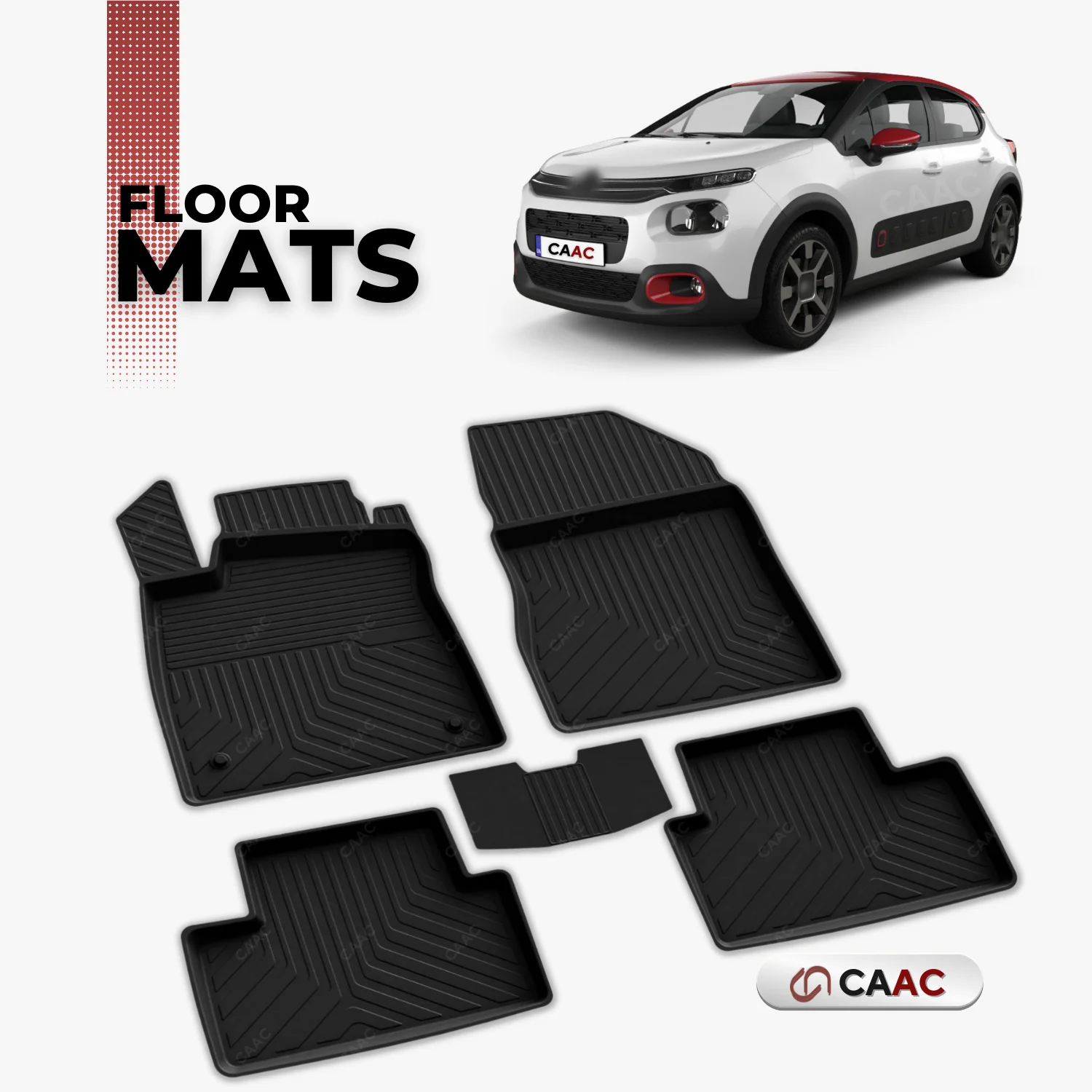 Напольные коврики для Citroen C3 HB 5D 2016-2023, черные подкладочные коврики из 5 предметов для автомобиля под заказ, аксессуары для наружной отделки, моющийся орнамент
Напольные коврики для Citroen C3 HB 5D 2016-2023, черные подкладочные коврики из 5 предметов для автомобиля под заказ, аксессуары для наружной отделки, моющийся орнамент