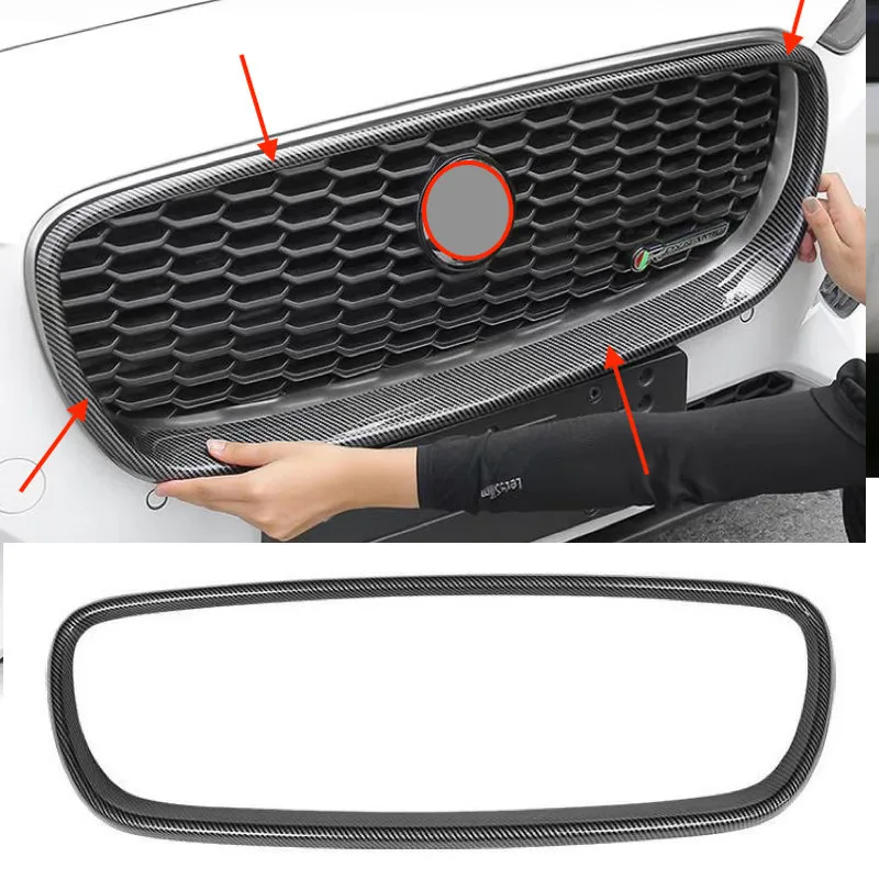 Carbon Fiber Front Bumper Grille Surrounding Trim For Jaguar XE 2020-2021 ABS Adhesive Attachment
Carbon Fiber Front Bumper Grille Surrounding Trim For Jaguar XE 2020-2021 ABS Adhesive Attachment