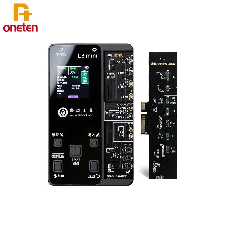 Умный ремонтный инструмент Luban L3 mini для iPhone 6 6S 7 8 Plus X XR XS 11 12 13 Pro Max, миниатюрный аккумулятор, точечная матрица, инструмент для ремонта лица
Умный ремонтный инструмент Luban L3 mini для iPhone 6 6S 7 8 Plus X XR XS 11 12 13 Pro Max, миниатюрный аккумулятор, точечная матрица, инструмент для ремонта лица