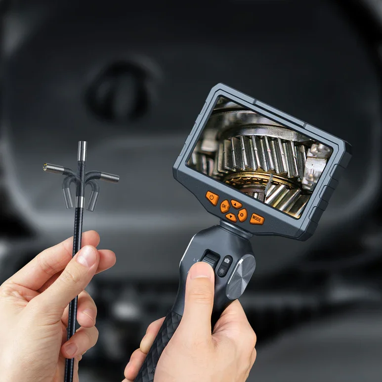 Teslong TD100/TD450/TD500 ARTICULATING Inspection Camera Two Way 360° Steering Endoscope Video Inspection Camera with WiFi
Teslong TD100/TD450/TD500 ARTICULATING Inspection Camera Two Way 360° Steering Endoscope Video Inspection Camera with WiFi