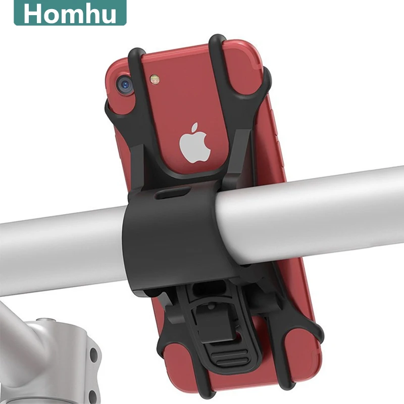Homhu Silicone Bicycle Phone Holder Universal Bike Motorcycle Handlebar Stand Mount Bracket for iPhone 13 Pro Max 12 11 Samsung
Homhu Silicone Bicycle Phone Holder Universal Bike Motorcycle Handlebar Stand Mount Bracket for iPhone 13 Pro Max 12 11 Samsung