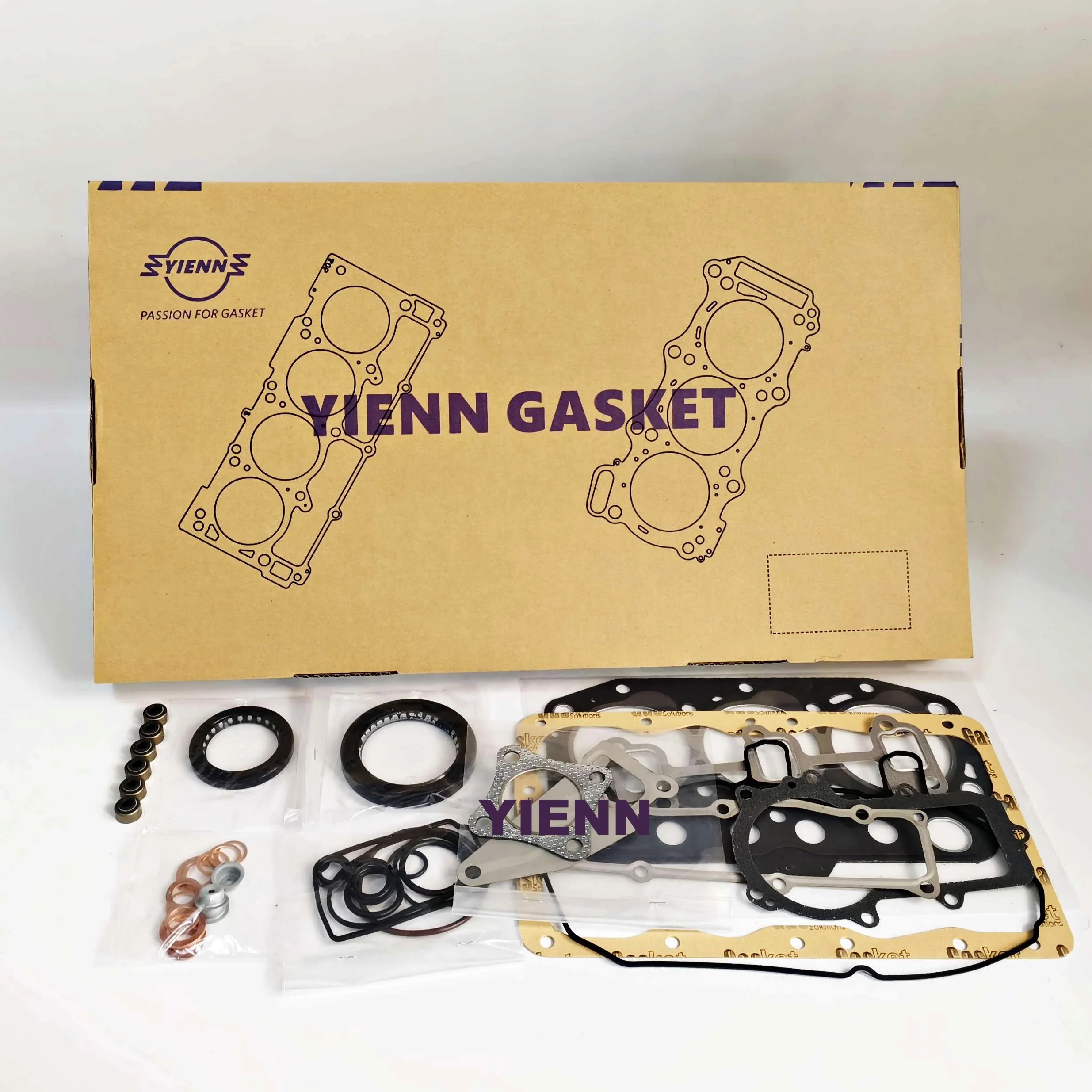 3D88E-3A 3D88E-5 3D88E-6 Overhaul Full Gasket Set Or Head Gasket For Komatsu Engine Kobelco SK30-5 Excavator Z82 Z83 Spare Parts
3D88E-3A 3D88E-5 3D88E-6 Overhaul Full Gasket Set Or Head Gasket For Komatsu Engine Kobelco SK30-5 Excavator Z82 Z83 Spare Parts