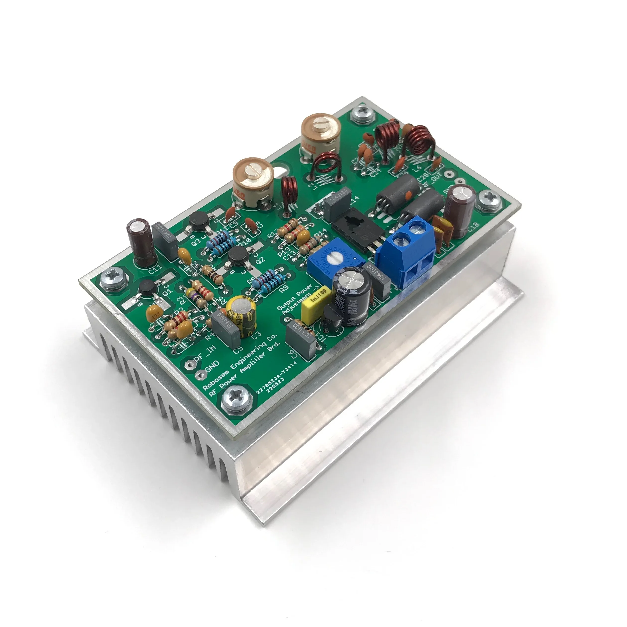 RF Power Amplifier 15W for FM Band 64-76-87-108 MHz PLL Transmitter VHF Amateur Ham Radio 144-146 MHz Air Band 118 - 137 MHz
RF Power Amplifier 15W for FM Band 64-76-87-108 MHz PLL Transmitter VHF Amateur Ham Radio 144-146 MHz Air Band 118 - 137 MHz