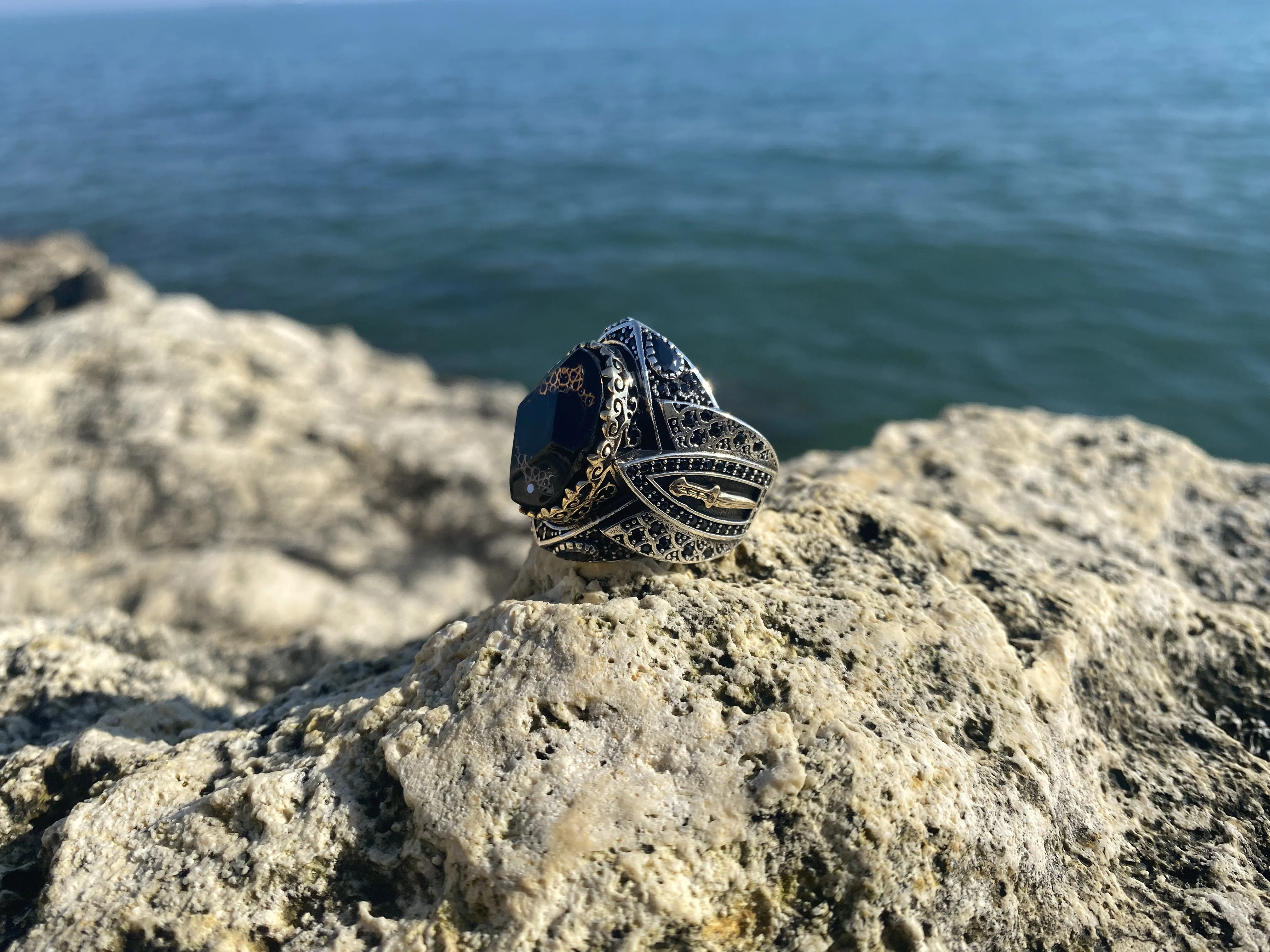 Серия султана-Кольцо из серебра и черного янтарного камня специального дизайна, модное турецкое высококачественное Пижама ручной работы, подарок,
Серия султана-Кольцо из серебра и черного янтарного камня специального дизайна, модное турецкое высококачественное Пижама ручной работы, подарок,