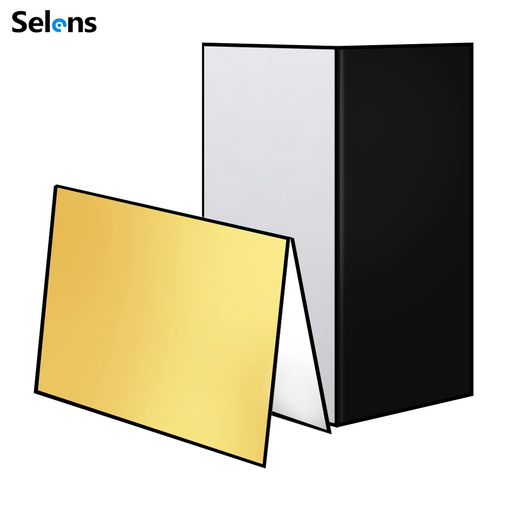 3 in 1 Photography Reflector Cardboard Foldable Fill Light White Black Silver Gold Props For Photo Studio Product Decoration
3 in 1 Photography Reflector Cardboard Foldable Fill Light White Black Silver Gold Props For Photo Studio Product Decoration