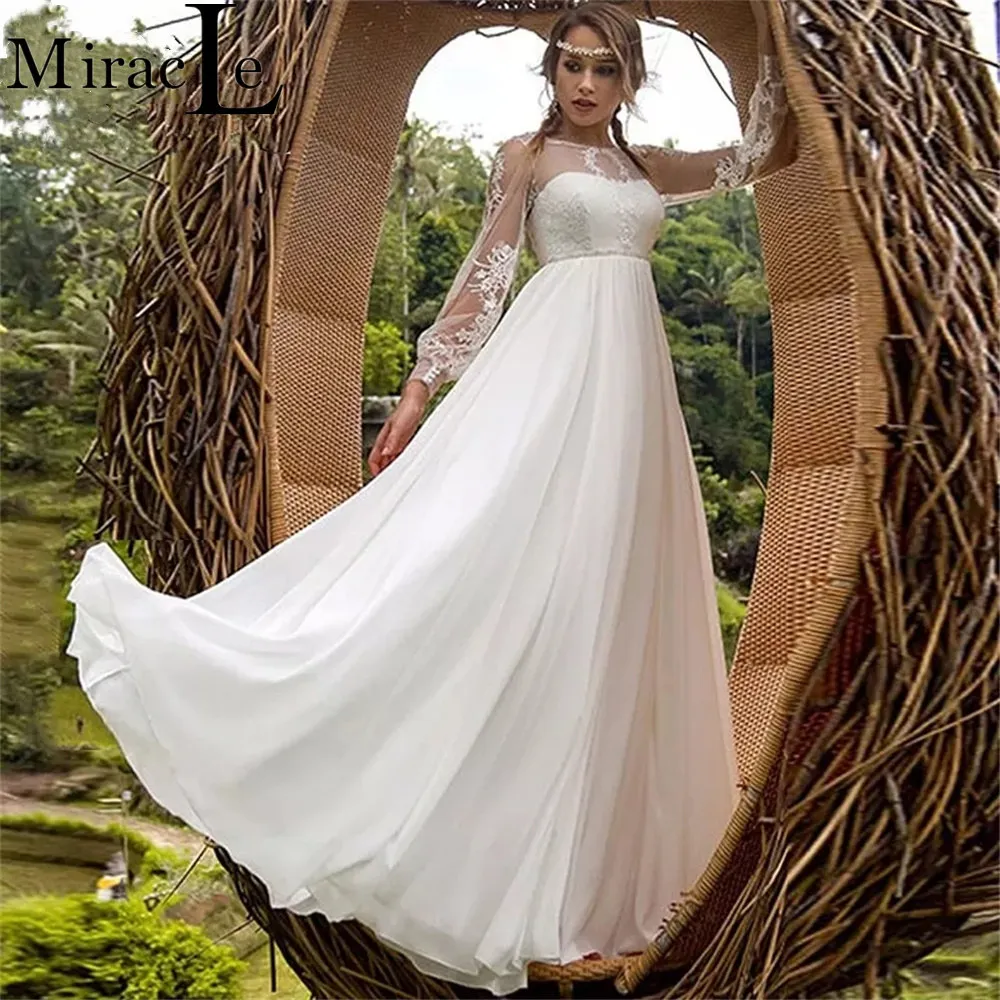Sexy Strapless Wedding Dresses For Women A Line Long Sleeves Wedding Gown For Bride Lace Appliques Backless Robe De Mariée
Sexy Strapless Wedding Dresses For Women A Line Long Sleeves Wedding Gown For Bride Lace Appliques Backless Robe De Mariée